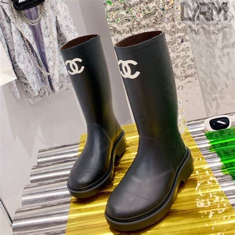 chanel rain boots retail price|chanel rain boots for women.